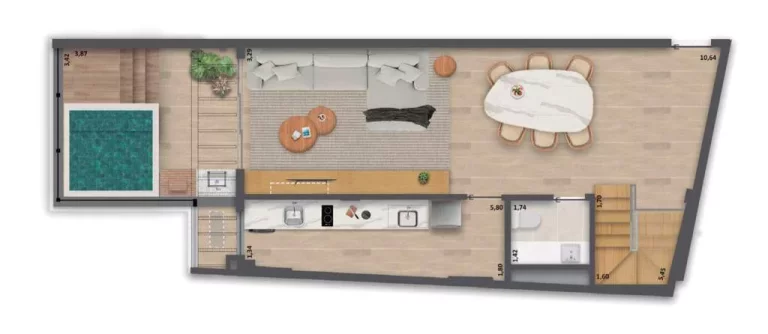 Imagem Cobertura Duplex para Venda em Rio de Janeiro / RJ no bairro Ipanema