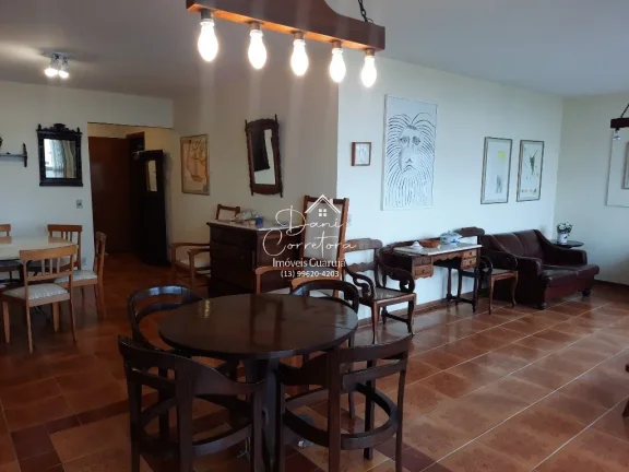 Imagem Apartamento com vista para Pitangueiras e Enseada: 3 quartos, 1 suíte, 2 salas, 3 banheiros, 1 vaga de garagem, 142m². Venha conferir!