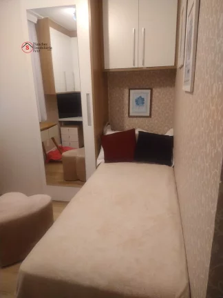 Imagem APARTAMENTO COM 3 DORMITÓRIOS A VENDA NA VILA SANTA CLARA. REFORMADO, COM VARANDA, VAGA DE GARAGEM E LAZER COMPLETO.