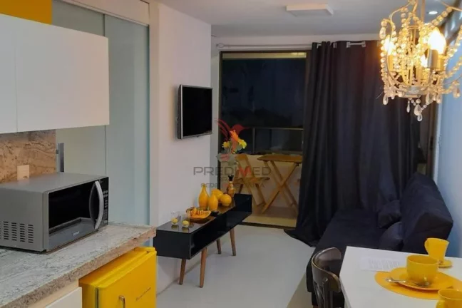 Imagem Apartamento flat Mobilado, no Bairro do Cabo Branco,com um quarto