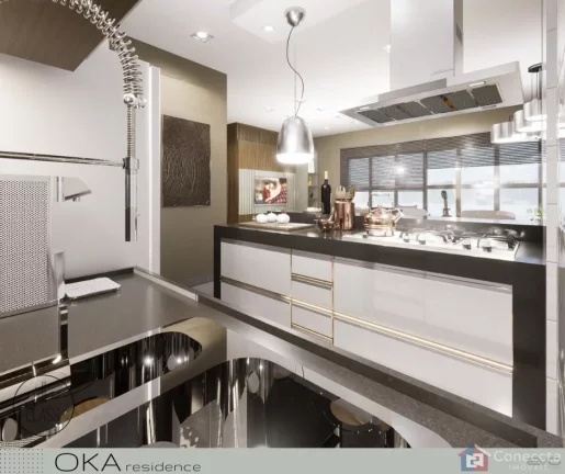 Imagem Título SEO: Apartamento 3 Suítes à Venda no Centro – 108m², 2 Vagas, Novo, R$770 mil