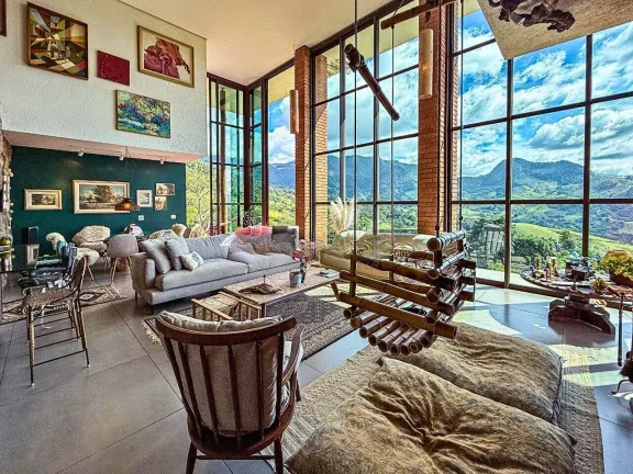 Imagem Santuário das Águas: Design Contemporâneo e Refúgio Particular na Mantiqueira