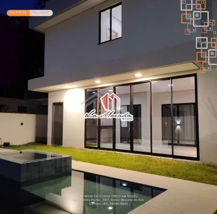 Imagem Casa Alphaville Manaus 4, 300m2, 3 suites, Ponta Negra!