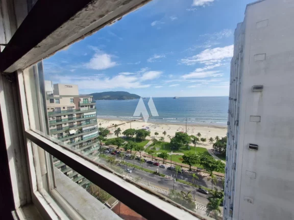 Imagem Apartamento vista mar 3 quartos e 1 vaga à venda no Boqueirão - Santos/SP