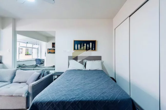 Imagem Studio para Venda em Santos, Boqueirão, 1 banheiro, 1 vaga