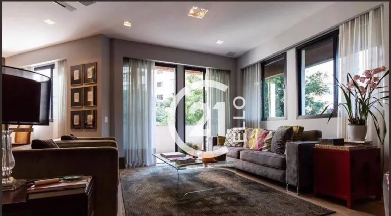 Imagem Apartamento com 4 dormitórios, 210 m² - venda por R$ 2.600.000,00 ou aluguel por R$ 25.380,00/mês - Campo Belo - São Paulo/SP