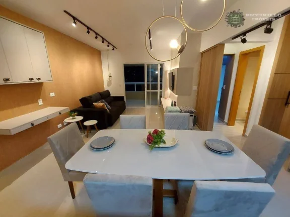 Imagem Apartamento com 2 dormitórios à venda, 86 m² por R$ 1.250.000,00 - Boqueirão - Praia Grande/SP