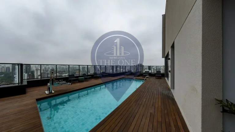 Imagem Studio de Luxo à Venda no Brooklin Paulista, São Paulo-SP: 1 Quarto, 1 Banheiro, 40,55 m² de Puro Conforto!