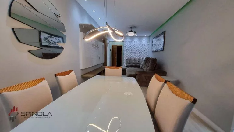 Imagem Apartamento com 2 dormitórios à venda, 100 m² por R$ 690.000,00 - Ocian - Praia Grande/SP