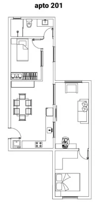 Imagem Apartamento Estilo Loft no Saguaçú