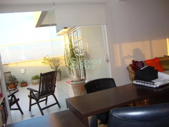 Imagem Cobertura duplex para locação na Vila Mariana com vista espetacular - Área: 320m² - Living para ...