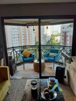 Imagem Excelente Apartamento com 3 suítes, 125 m², área de lazer completa - Vila Andrade (Zona Sul) - São Paulo/SP
