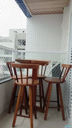 Imagem Apartamento de 1 dormitório com varanda gourmet/Toninhas