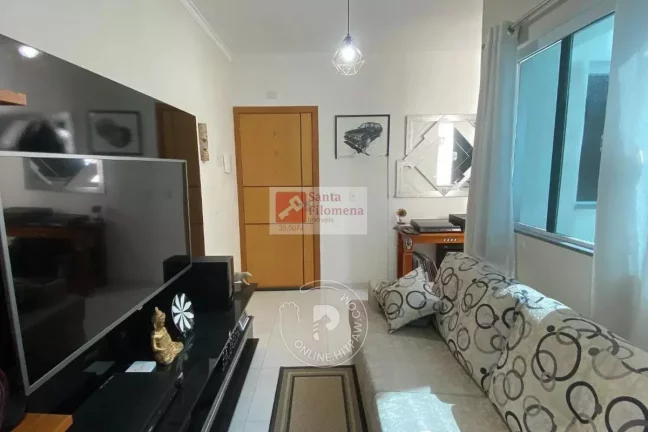 Imagem Cobertura para Venda em Santo André, Vila Valparaíso, 2 dormitórios, 1 banheiro, 1 vaga