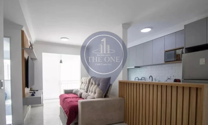 Imagem Apartamento à venda em São Paulo-SP, Vila Andrade: 2 quartos, 1 suíte, 2 salas, 2 banheiros, 1 vaga, 55m².