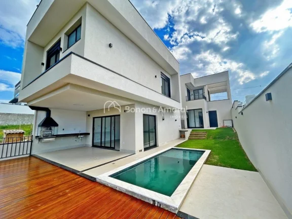 Imagem Moderna, recém-construída e com um projeto pensado para oferecer conforto e integração, essa cas...