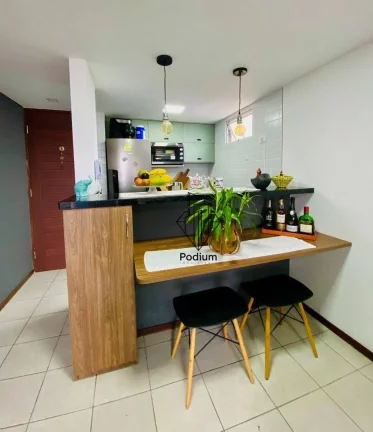 Imagem Apartamento Home Flat com vista definitiva para o mar a 150m da Praia do Cabo Branco - FL0839