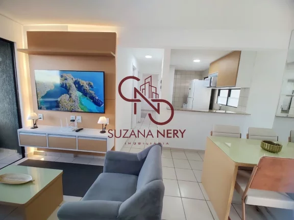 Imagem Apartamento Vista Mar, Mobiliado em Ponta Negra