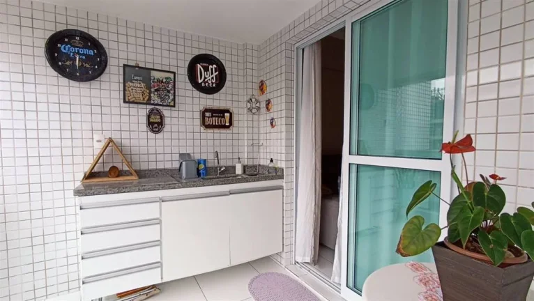 Imagem APARTAMENTO COM 84.67 m² - TUPI - PRAIA GRANDE SP