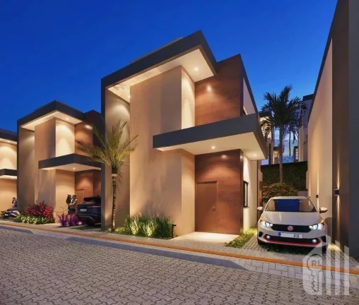 Imagem LANÇAMENTO: casa duplex em condomínio fechado, 4 dormitórios à venda por R$ 539.560,00 - Condomínio VILA ZION - Morros - Teresina/PI