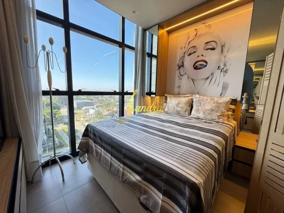 Imagem Apartamento Loft (JK)de frente , com box e infra