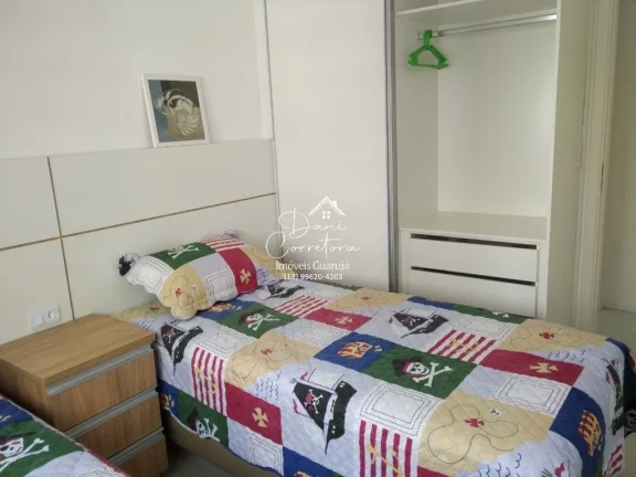 Imagem Imperdível oportunidade: Apartamento à venda em Guarujá-SP, Pitangueiras! 3 quartos, 1 suíte, 2 salas, 2 vagas, 110m²!