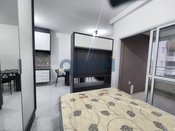 Imagem Loft de 37m2 com 1 dormitório para alugar no Marco Zero Mix Residence na Avenida Kennedy 1230- Jardim do Mar