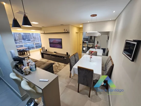 Imagem Apartamento com 72m² em andar alto e vista livre com 2 vagas de garagem coberta em localização privilegiada em área nobre na região do Tatuapé