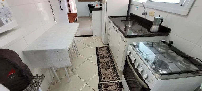 Imagem Apartamento com 1 dormitório à venda, 55 m² por R$ 395.000,00 - Balneário Flórida - Praia Grande/SP