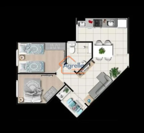 Imagem Oregon Residencial Clube - Apartamento à venda no bairro Jardim Igaçaba - Mogi Guaçu/SP