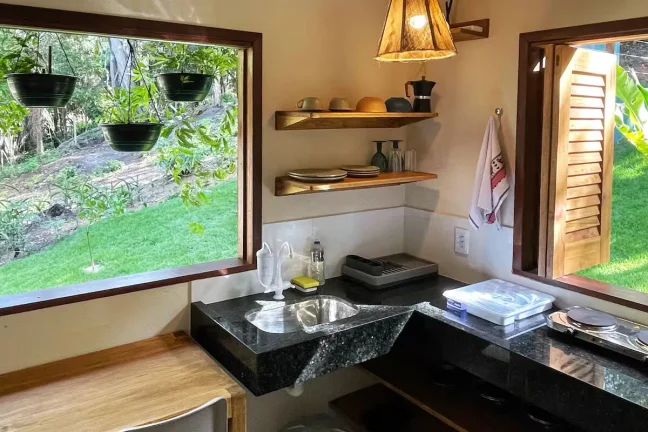 Imagem Casas para locação de temporada na ilha de Boipeba próxima do mar