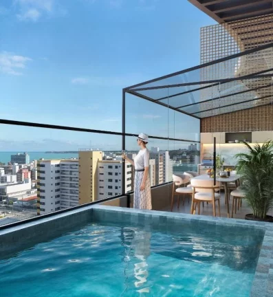 Foto do imóvel: Apartamento Duplex à venda, 144 m² por R$ 2.674.437, 50 - Cabo Branco - João Pessoa/PB em Não informado