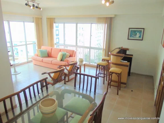 Imagem Pitangueiras - Duas quadras da praia - 130 m² úteis - 02 vagas.