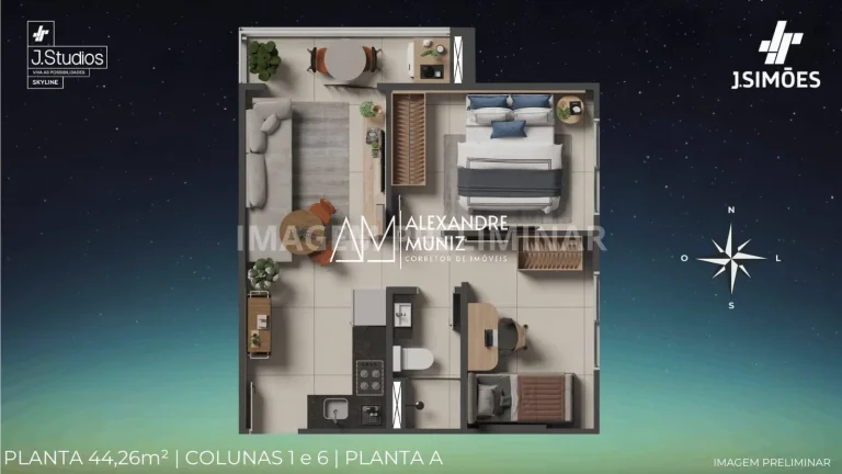 Imagem J. STUDIOS SKYLINE, LANÇAMENTO NA ALDEOTA, FORTALEZA-CE.