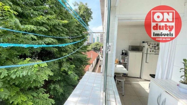 Imagem Apartamento à venda, 60 m² por R$ 455.000,00 - Embaré - Santos/SP