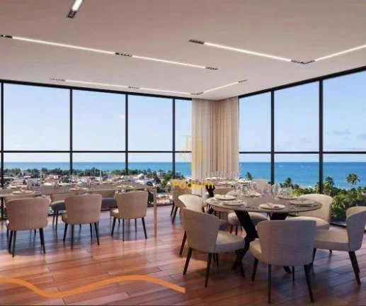 Imagem Apartamento estilo flat a 200m da praia Formosa em Cabedelo - AP0491
