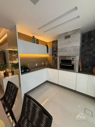 Imagem Apartamento à venda na Praia da Costa com 147m², 3 quartos (2 suítes), 3 vagas, porteira fechada