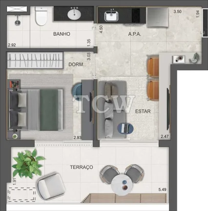 Imagem Apartamento à venda no bairro Pinheiros - São Paulo/SP