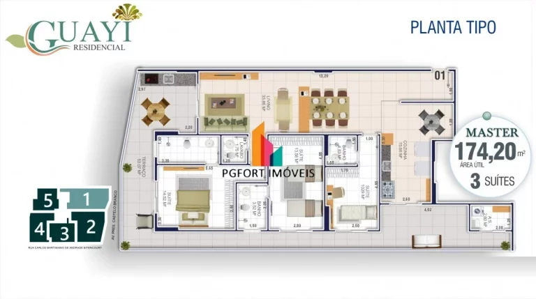 Imagem APARTAMENTO RESIDENCIAL em PRAIA GRANDE - SP, AVIAÇÃO