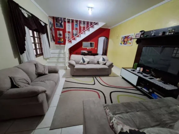 Imagem Casa Sobrado 3 dormitórios ( 1 suite ), 2 vagas, Bosque dos Ipês - Sjc.