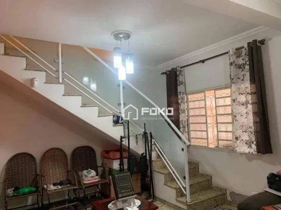 Imagem Sobrado com 3 dormitórios, 295 m² - venda por R$ 700.000,00 ou aluguel por R$ 4.000,00/mês - Vila Flórida - Guarulhos/SP