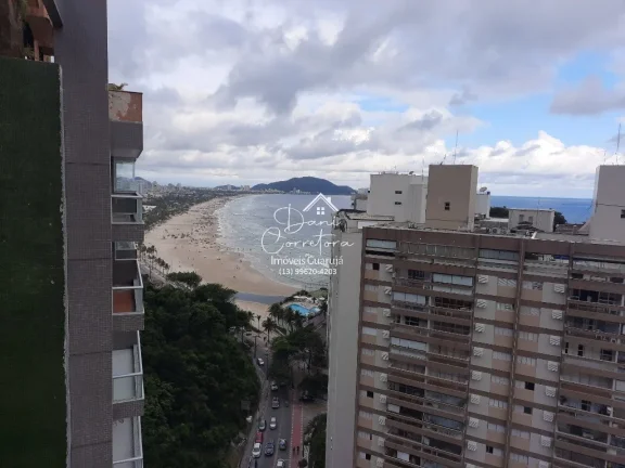 Imagem Apartamento com vista para Pitangueiras e Enseada: 3 quartos, 1 suíte, 2 salas, 3 banheiros, 1 vaga de garagem, 142m². Venha conferir!