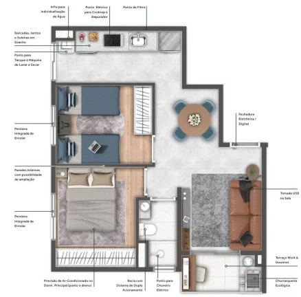 Imagem Habitat Santa Cecília