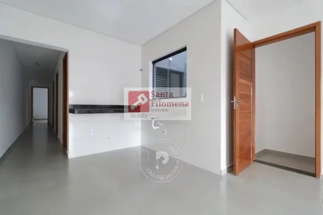 Imagem Sobrado para Venda em Santo André, Jardim Santo Antônio, 3 dormitórios, 1 suíte, 3 banheiros, 3 vagas