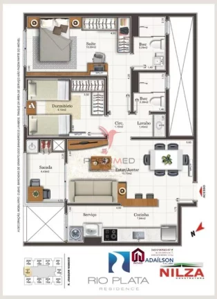 Imagem Residencial Rio Plata Bairro CAPOEIRAS FLORIANOPOLIS SC