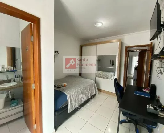 Imagem Sobrado para Venda em Santo André, Vila Lucinda, 2 dormitórios, 2 suítes, 3 banheiros, 2 vagas