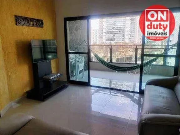Imagem Apartamento com 3 dormitórios à venda, 107 m² por R$ 585.000,00 - Vila Luis Antônio - Guarujá/SP