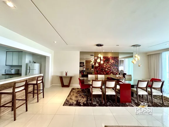 Imagem Praia de Beverly Hills! Luxuoso apartamento com 4 Suítes de Frente para o Mar!