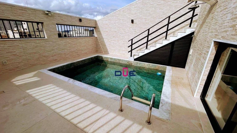 Imagem Cobertura com 3 dormitórios à venda, 357 m² por R$ 3.500.000 - Pompéia - Santos/SP