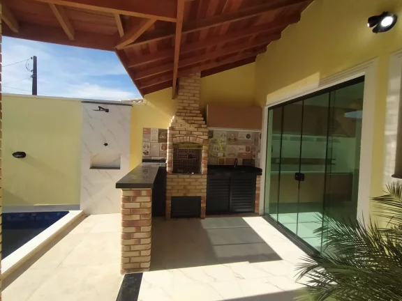 Imagem Casa térrea à venda 3 dormitórios Piscina com cascata e hidro Churrasqueira